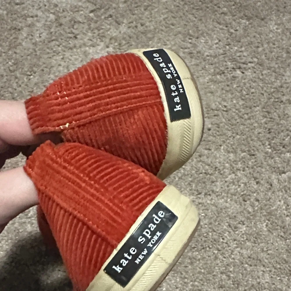 Kate Spade Corduroy Slip-On Shoes
